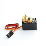 RC 3-wire metal gear servo with brass gears and three-wire cable connector