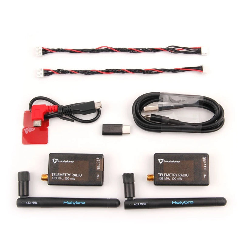 HOLYBRO Sik Telemetry Radio V3 100mW 433MHz FPV VTX Opensource Radio Platform IF