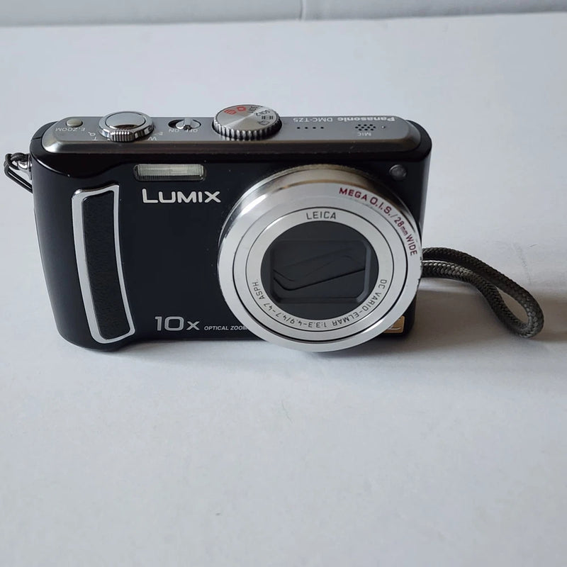 PANASONIC Lumix DMC-TZ5 Digital Camera - 9.1MP / 10x Leica /HD - WORKING - FAIR