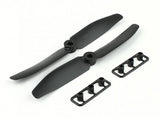 8PCS GEMFAN 5040 PROPELLERS BLACK 4CW/4CCW 5X4 PROP RC FPV DRONE QUAD