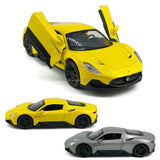 1/33 Maserati MC20 Model Toy Car Alloy Diecast Toy Vehicle Doors Open Pull Back