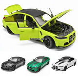1:24 M3 CS LCI Sedan Model Car Diecast Toy Vehicle Kids Toys for Boys Gifts