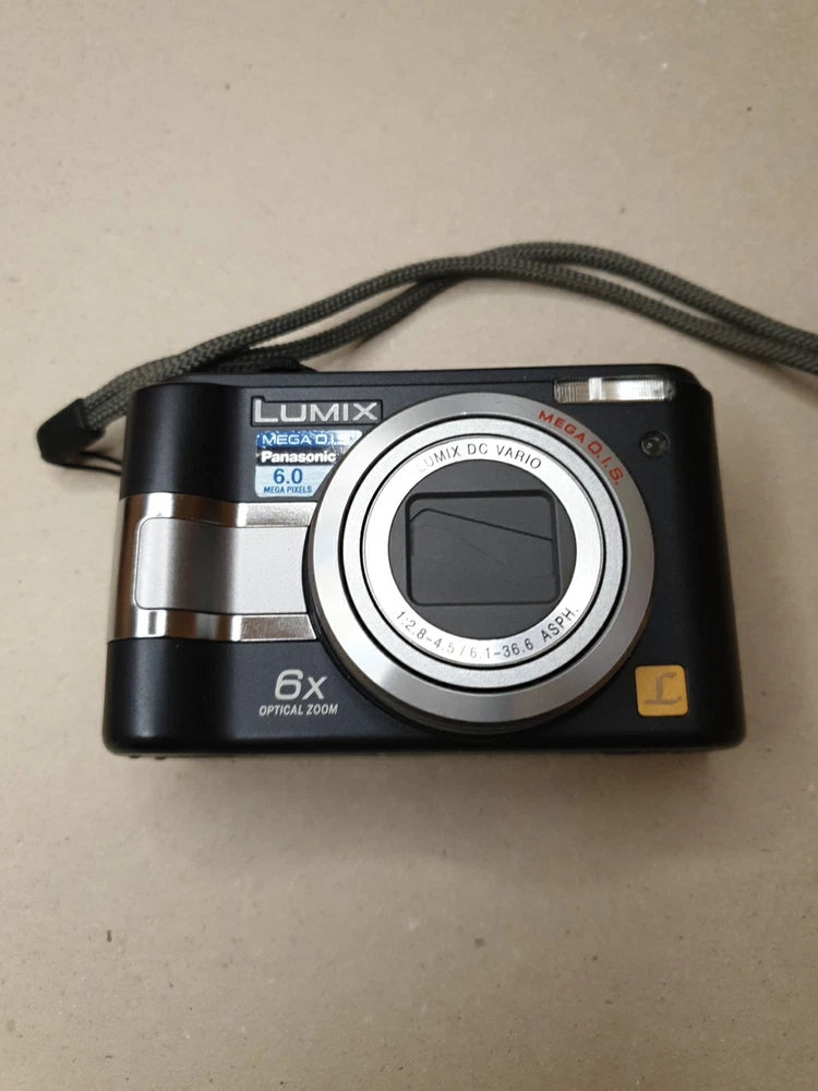 Panasonic Lumix DMC-LZ5 6MP Compact Digital Camera Black , 6x Optical Zoom,Used