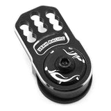 Alloy 'plate' high torque servo saver kit for many 1:10 RC cars & trucks  BLACK