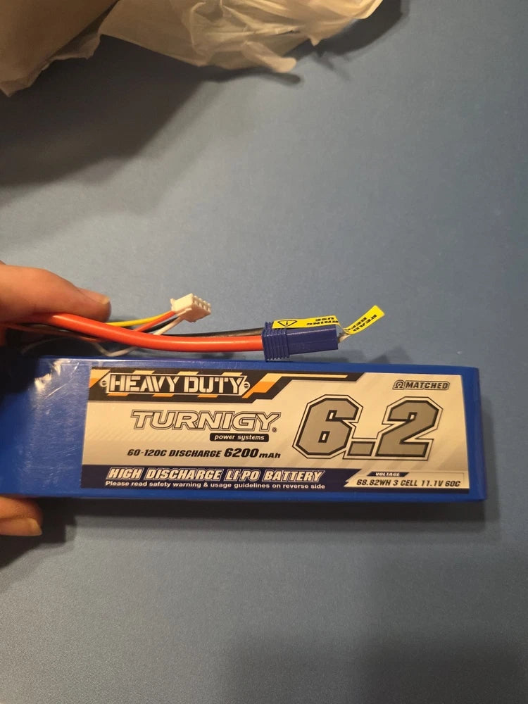 Turnigy Heavy Duty 6200mAh 6S 60C LiPo Battery Pack w/XT90