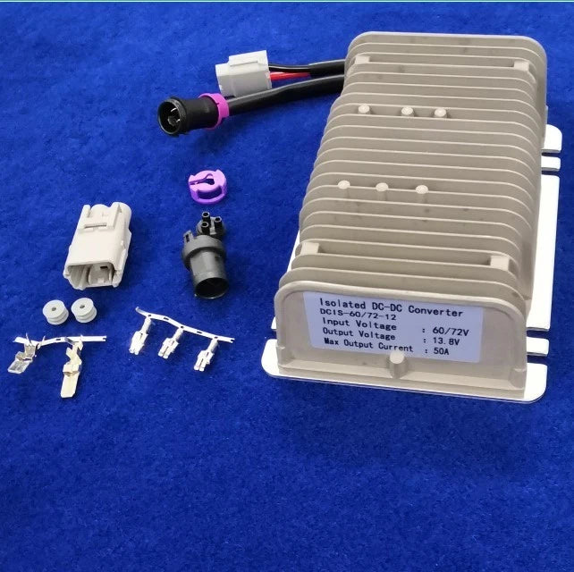 60v / 72v to 12v 50A Isolated DC DC Converter 500w 600w  DCIS-60 /72-12
