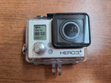 GoPro HERO 3+ Plus Action Camcorder Camera Silver Clear Case Powers On