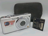 Lumix Panasonic DMC-FS6 Camera & Battery, No Charger, Silver.