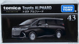 Takara Tomy Tomica Premium #43 Toyota Alphard Diecast Model Car 1/65 2025 New