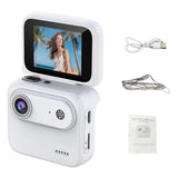 4K Sports Action Camera Image Stabilization 2 Inch Flip Screen Camera For