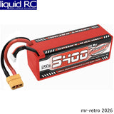 Corally 49429 5400mah 14.8v 4s 50c Hardcase Sport Racing Lipo Battery with Har Battery
