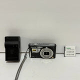 Panasonic LUMIX DMC FH20 Digital Camera Black with Battery and Charger - Read!!