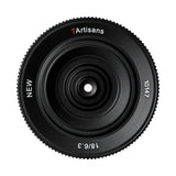 7artisans 18mm F6.3 II Ultra thin Mirrorless UFO Lens for fujifilm X XF Camera