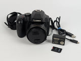 Panasonic LUMIX FZ80 18.1 MP Point Shoot Digital Camera Charger/Battery/64GBSD??