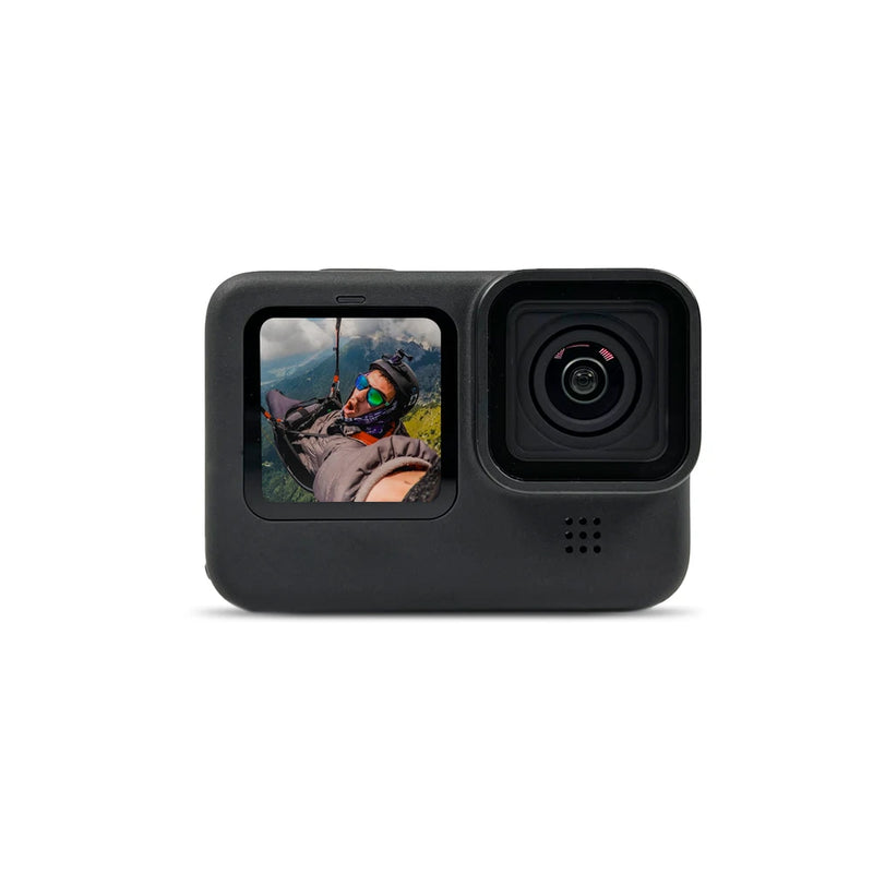 GoPro HERO10 Black waterproof action camera with front LCD and rear lens