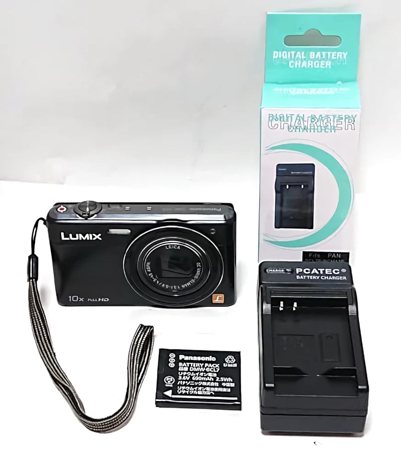 Panasonic LUMIX DMC-SZ9 Compact Digital Camera 16.1MP 10x Zoom Black From Japan