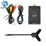 3.3G FPV VTX/VRX receiver transmitter kit with antenna and cable harness