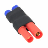 EC3 male to HXT 4mm female adapter, red/blue connector with two pins