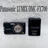 Panasonic Compact Digital Camera DMC FX700 5x Zoom Silver Ready to Use