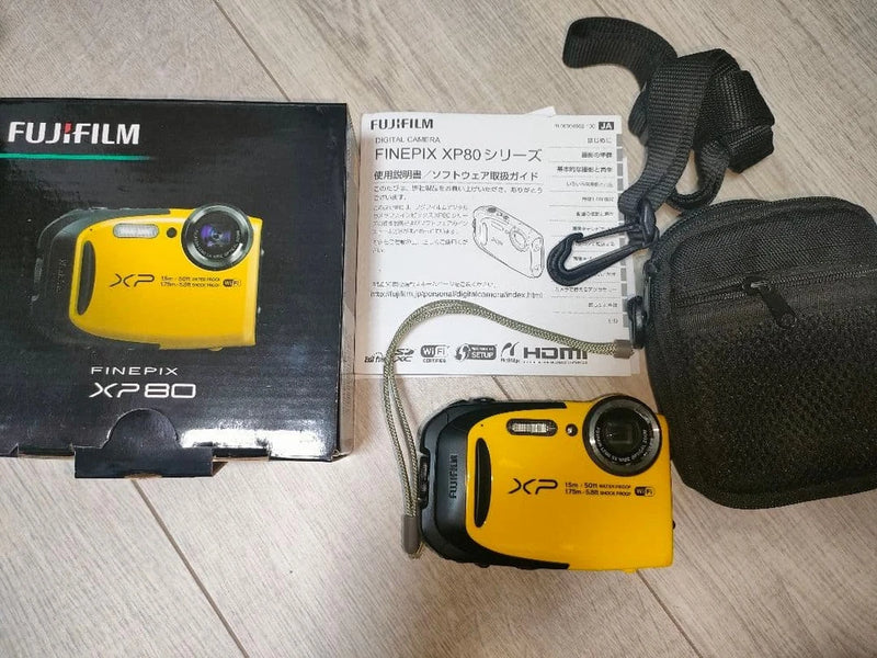 FUJIFILM FINEPIX XP80 Waterproof Camera