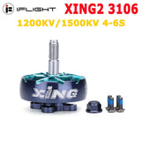 IFlight XING2 3106 1500/1200KV 4-6S FPV Unibell Motor w/5mm Titanium Alloy shaft