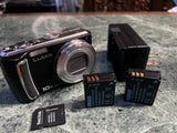 panasonic lumix dmc-tz5 Sd Card, Two Batteries, Charger