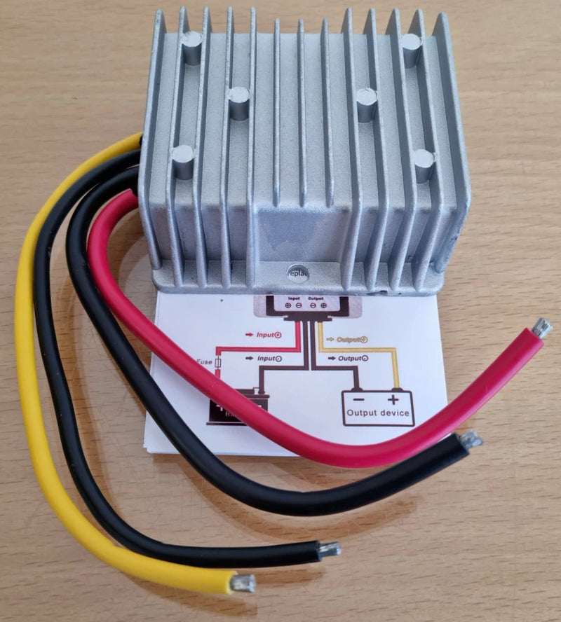 DIY 12V TO 24V 15A 360W DC DC STEP UP CONVERTER VOLTAGE REGULATOR CAR BUS TRUCK