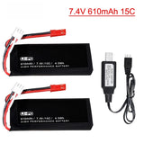 7.4V 610mAh 15C Lipo battery JST plug for Hubsan H502s H502e Rc Quadcopter Drone