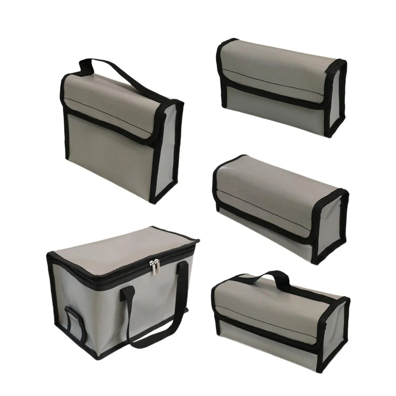 Battery Storage Bag Lipo Battery Bag Explosionproof Fireproof Organizer Battery