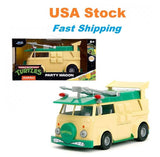 Party Wagon "Teenage Mutant Ninja Turtles" Jada Diecast Model Tot Car 5", 1:32