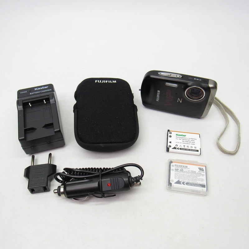 Fujifilm FinePix Z Series Z33WP 10.0MP Digital Camera Black Case Bundle