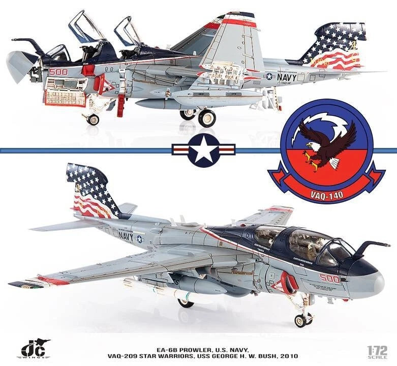 JC Wings 1/72 JCW72EA6B-003 EA-6B Prowler USN VAQ-140 Patriots, Enduring Freedom