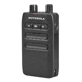 Motorola Minitor 7 handheld pager, black with buttons and speaker grille