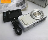 Panasonic LUMIX DMC-TZ57 White Compact Digital Camera w/ Box Manual