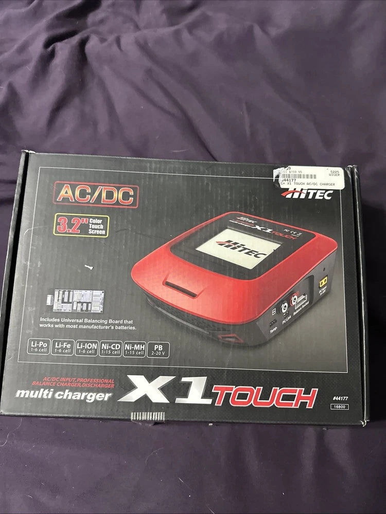 Hi-Tec 44177 X1 Touch AC/DC Battery Multi Charger Battery