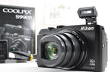 Nikon COOLPIX S9900 16MP 30x Zoom Mint Tested Working Sharp Clean Rare #4089