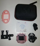VanTop Junior K3 Kids Camera 1080P Outdoor Sports Camera+Waterproof Pink - Used