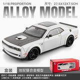 Chezhi Dodge Challenger SRT Hellcat 1/18 Alloy Diecast Model Car