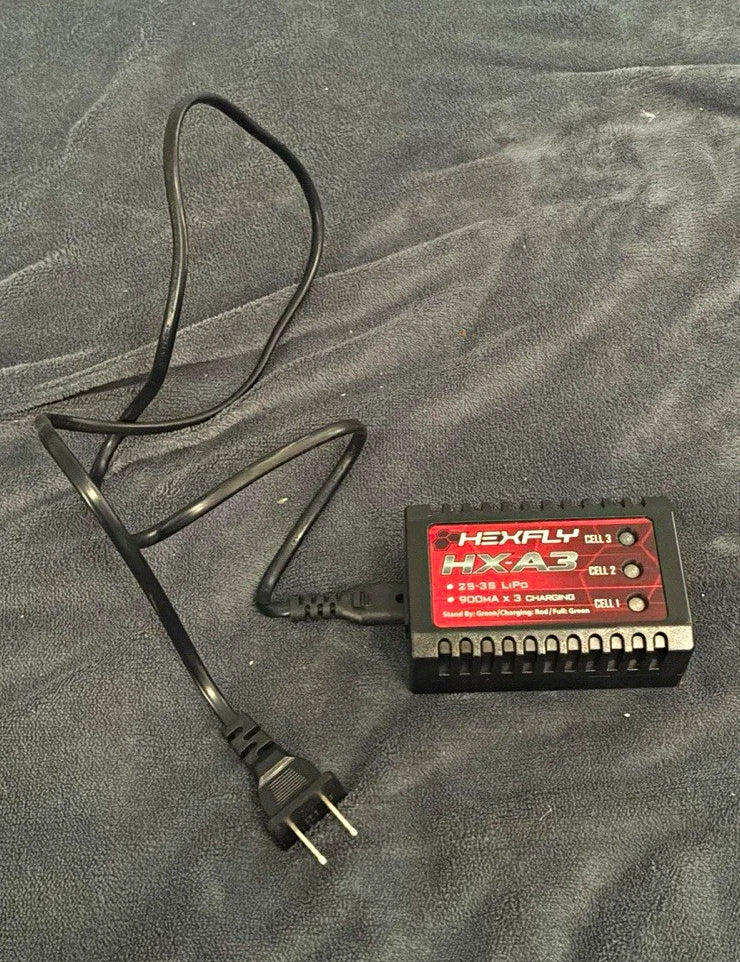 Hexfly HX-A3 LiPo Battery Charger Battery