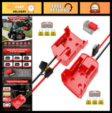 2-Pack Power Wheels Battery Adapter for Milwaukee M18 - DIY RC Car Converter, 12 Converter