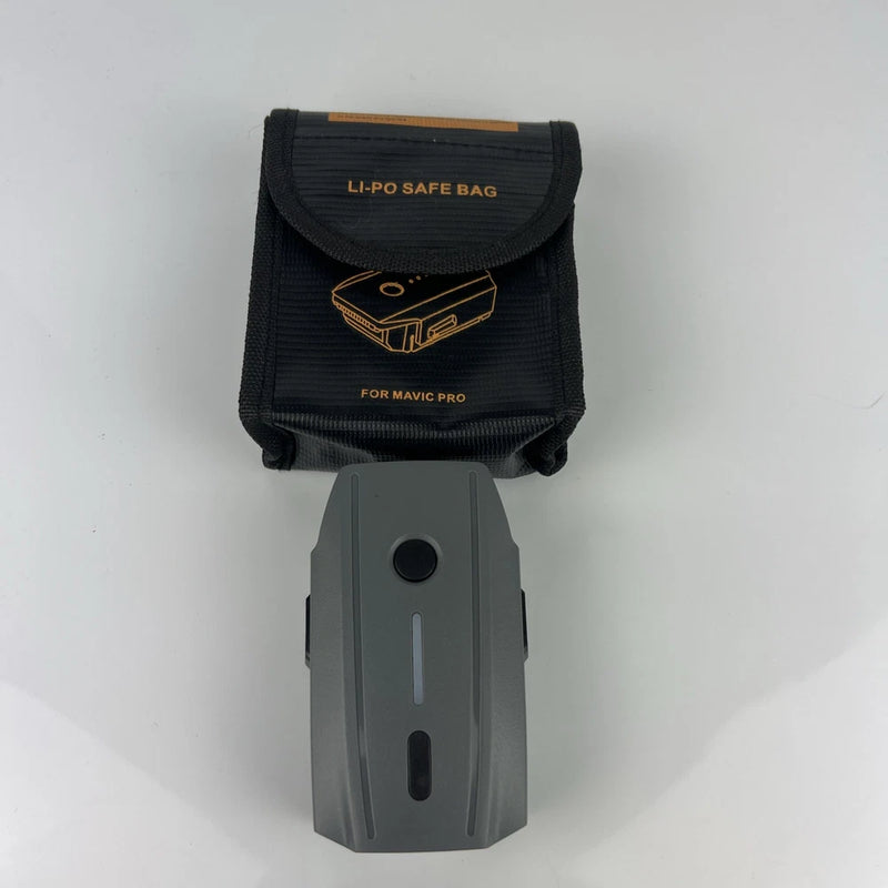 DL-UAV-002 Drone Battery Pack 11.4V With Li-Po Storage Bag Untested Battery