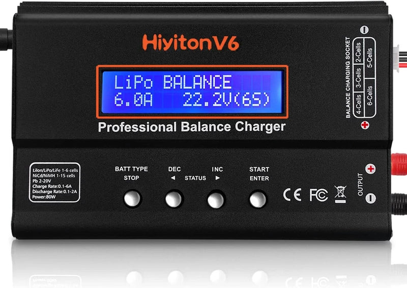 Rc Battery Balance Charger For Lipo Nimh Lifepo4 All Hobby Battery Packs Battery