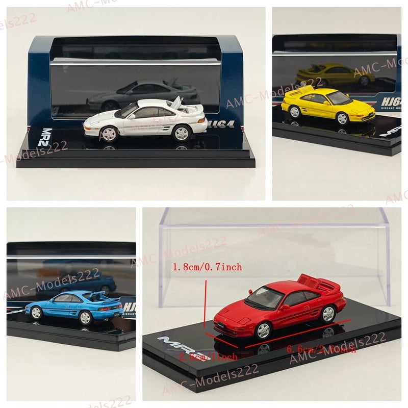 1/64 Hobby Japan MR2 (SW20)GT-S 1991 Diecast Model Car Limited Collection