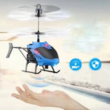 RC Mini Drone Helicopter Infrared Induction Aircraft ¨C LED Flying Toy for Kids G