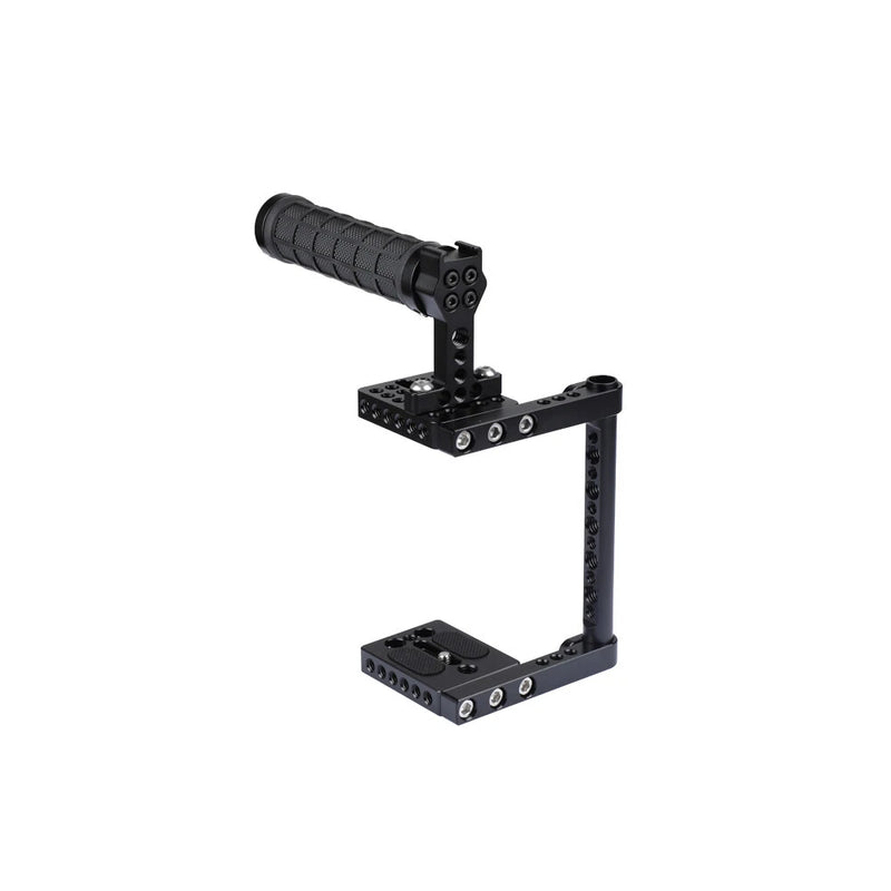CAMVATE Universal Camera Cage Rig w/ Tripod Mount Baseplate fr Canon Nikon Sony