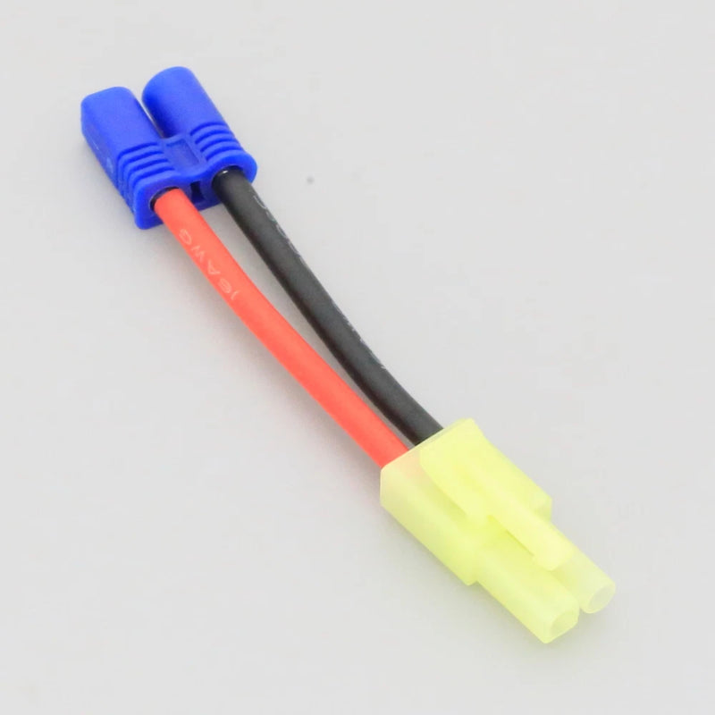 EC2 Male to Mini Tamiya Female cable 16AWG 5CM wire For RC Battery Hobby Toy FPV