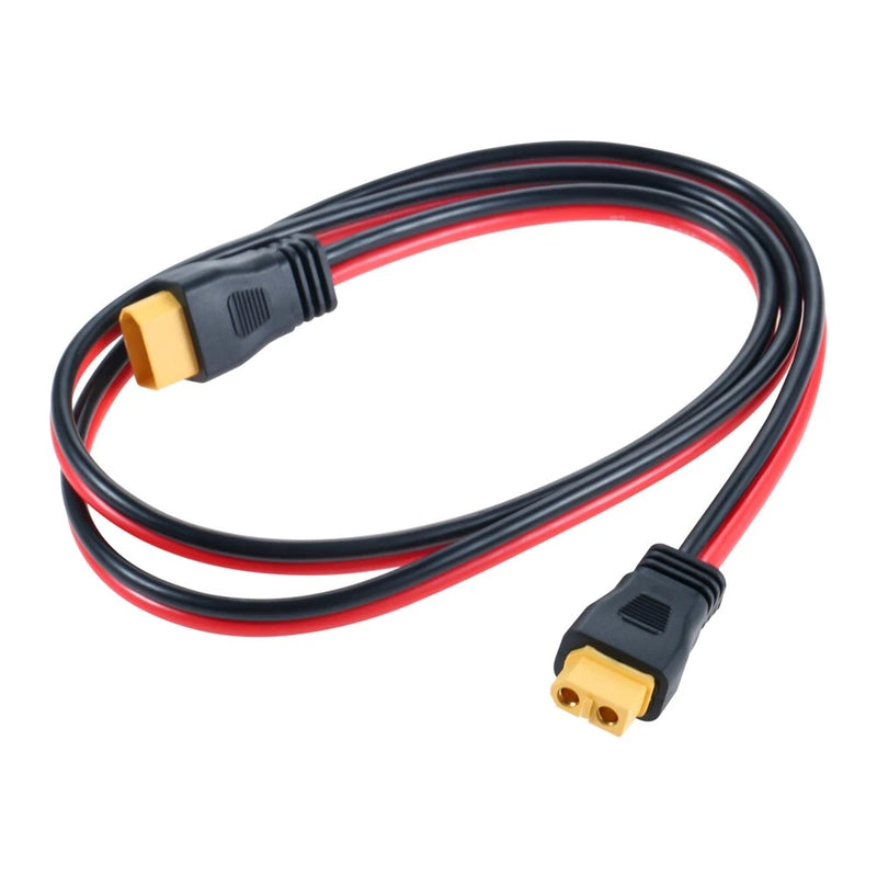 XT60 Socket Connector XT60 1M 12AWG Extension Cable for Lipo Battery FPV Drone