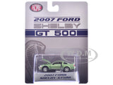 2007 FORD SHELBY GT500 LIME GREEN 1/64 DIECAST MODEL CAR BY ACME SC64001