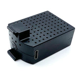 Black RC LiPo battery pack with vented top and side connector port