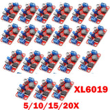 5/10/15/20x XL6019 Adjustable DC-DC Step Up Power Module Boost Volt Converter
